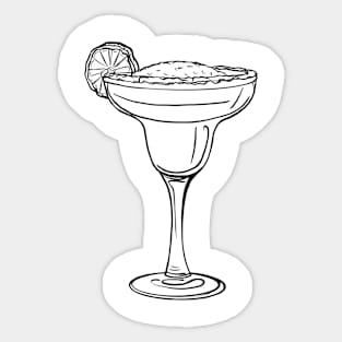 Lime Cocktail Sticker